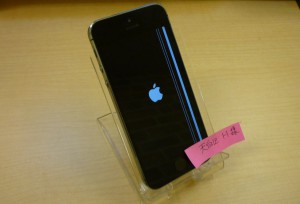 タテジマでタッチ操作が一切出来ないiPhone 5S 液晶修理完了しました～♪アイフォン修理のクイック名古屋