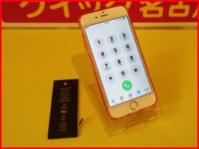 iPhone6のバッテリー交換に豊田市よりご来店！アイフォン修理のクイック名古屋
