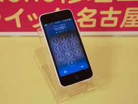 タッチが効かなくなったiPhone5Cの修理に中川区よりご来店！アイフォン修理のクイック名古屋