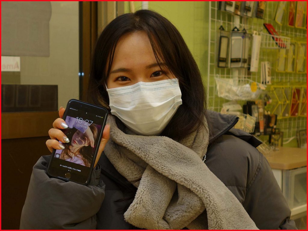 ☆iPhone8Plusのガラス交換修理に岩倉市よりご来店！アイフォン修理のクイック名古屋