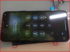 基板修理により水没から無事に起動・データ復旧したiPhone XS Max
