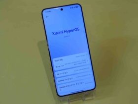 画面ガラスが激しくひび割れたXiaomi 15 Ultraの修理前