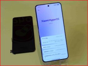 液晶画面の交換が完了し綺麗に直ったXiaomi 15 Ultraの即日修理後
